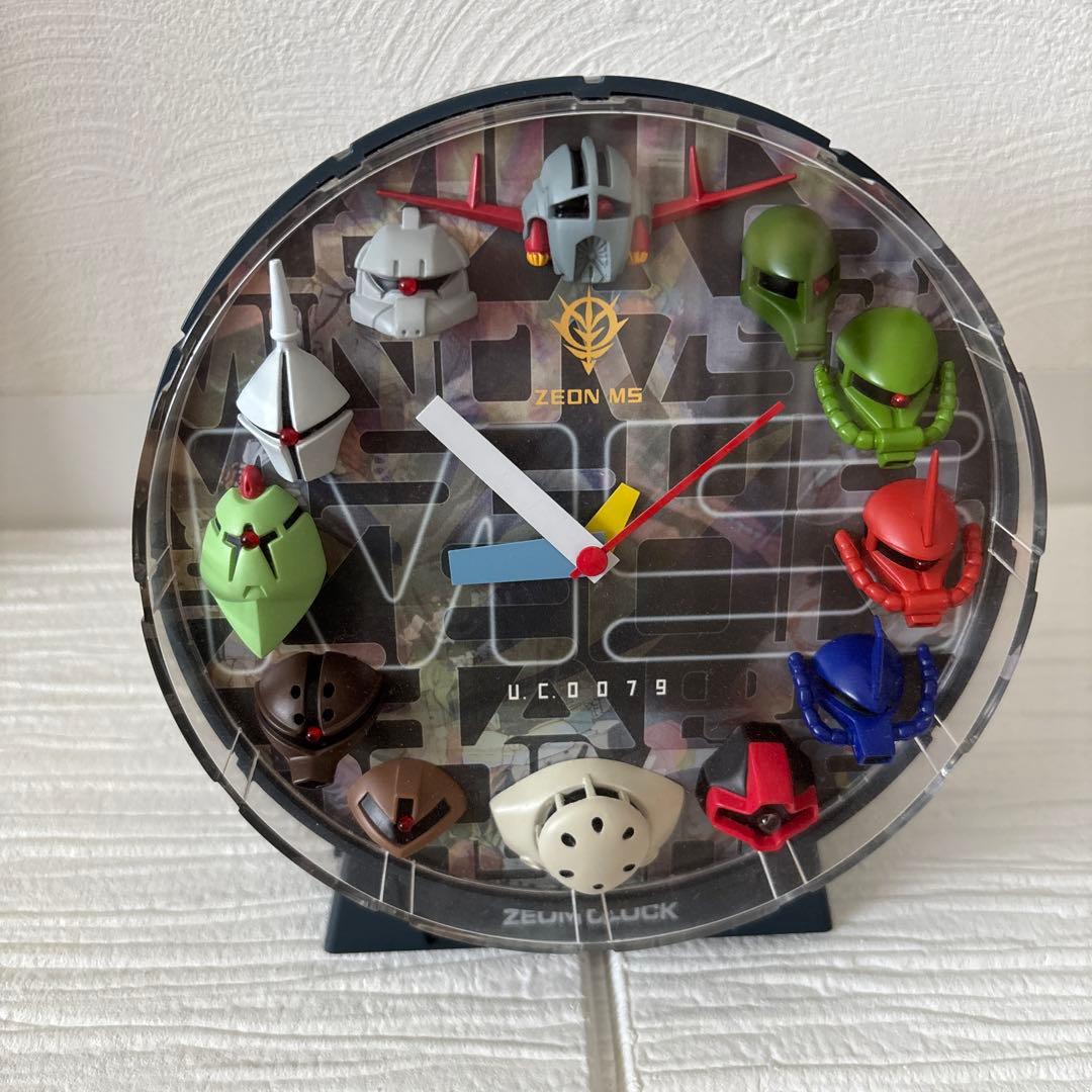 機動戦士ガンダム　ジオンクロック　 新品、箱、取扱説明書付き