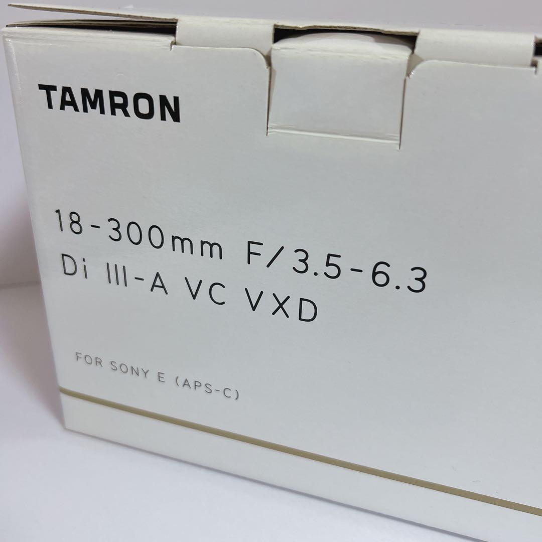 【新品未開封】TAMRON18-300mm F3.5-6.3ソニーE