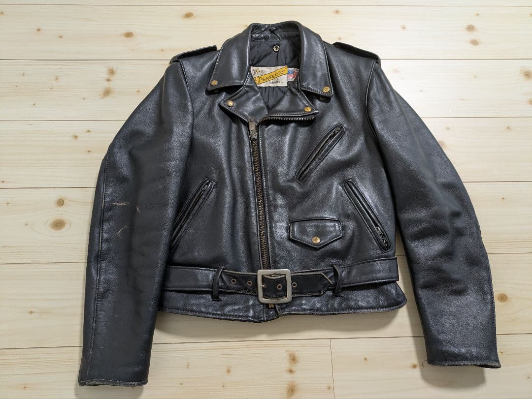 ショット Schott ダブルライダース レザージャケット 38