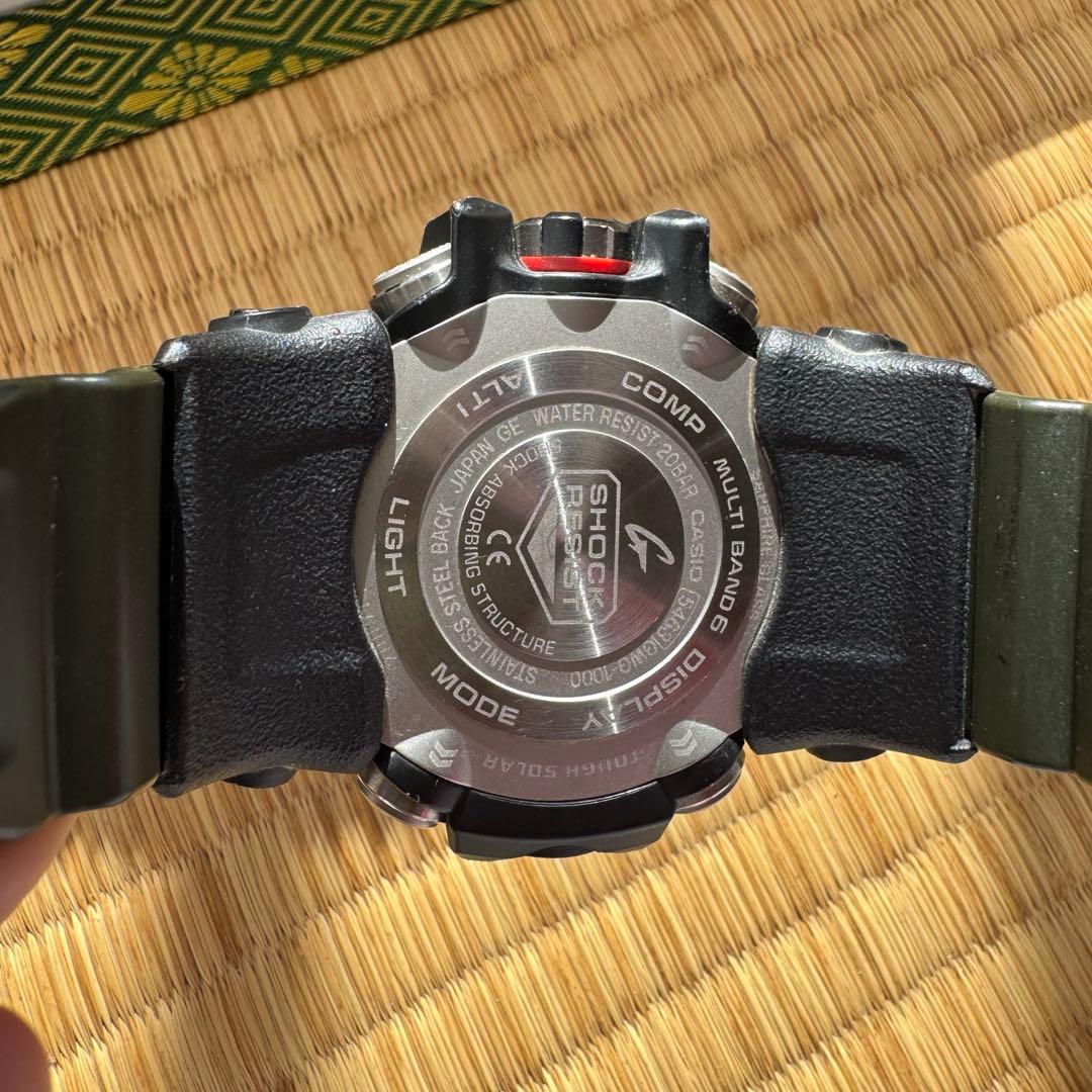 G-SHOCK MUDMASTER GWG-1000-1A3JF 電波ソーラー