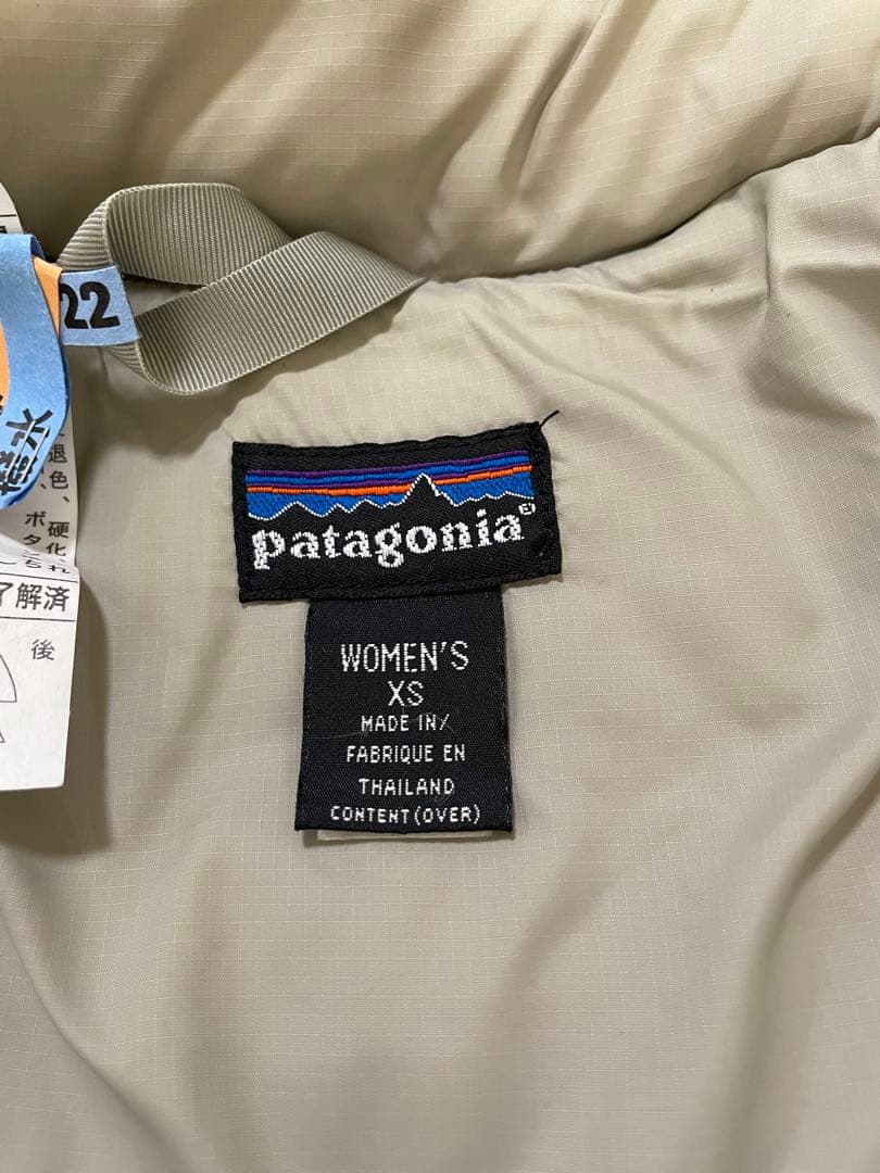 希少patagonia パタゴニア 84030 パフジャケット イエロー XS