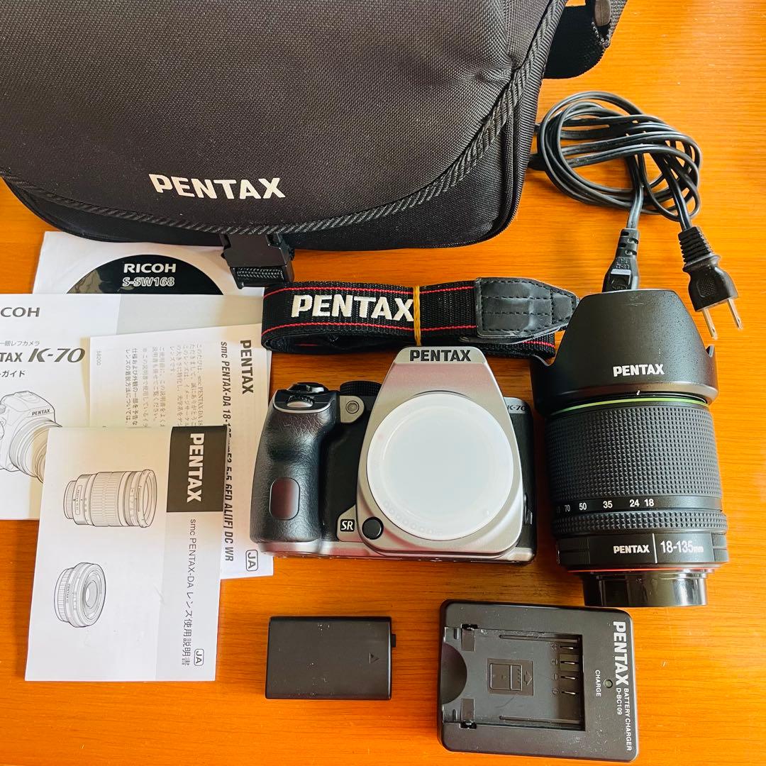 PENTAX ペンタックス K-70 18-135WRキット 実用中古良品