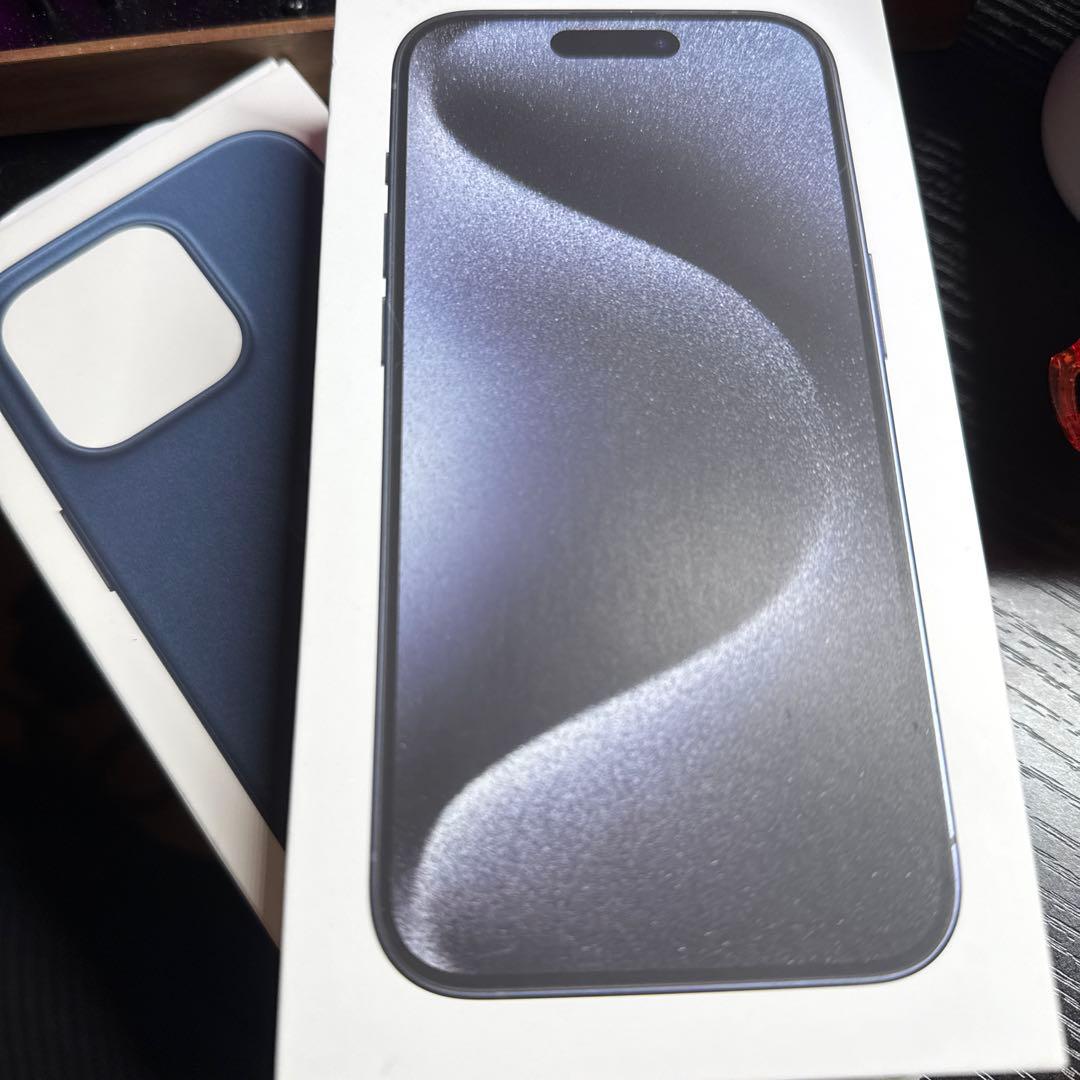 iPhone 15pro1TB新品未使用ミッドナイトブルーSIMフリー