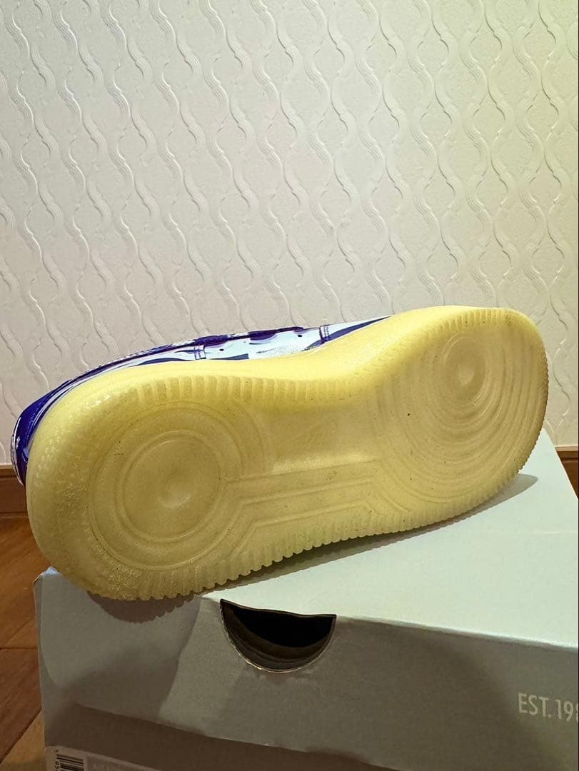 靴 Nike Air Force 1 \"Purple Skeleton\"