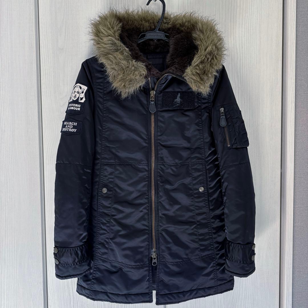 ヒステリックグラマー プリマロフト アウター USED