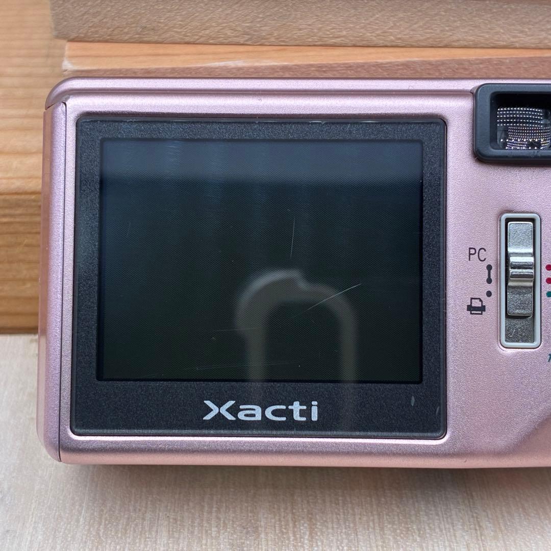 【動作確認済】SANYO Xacti DSC-J4 ピンク
