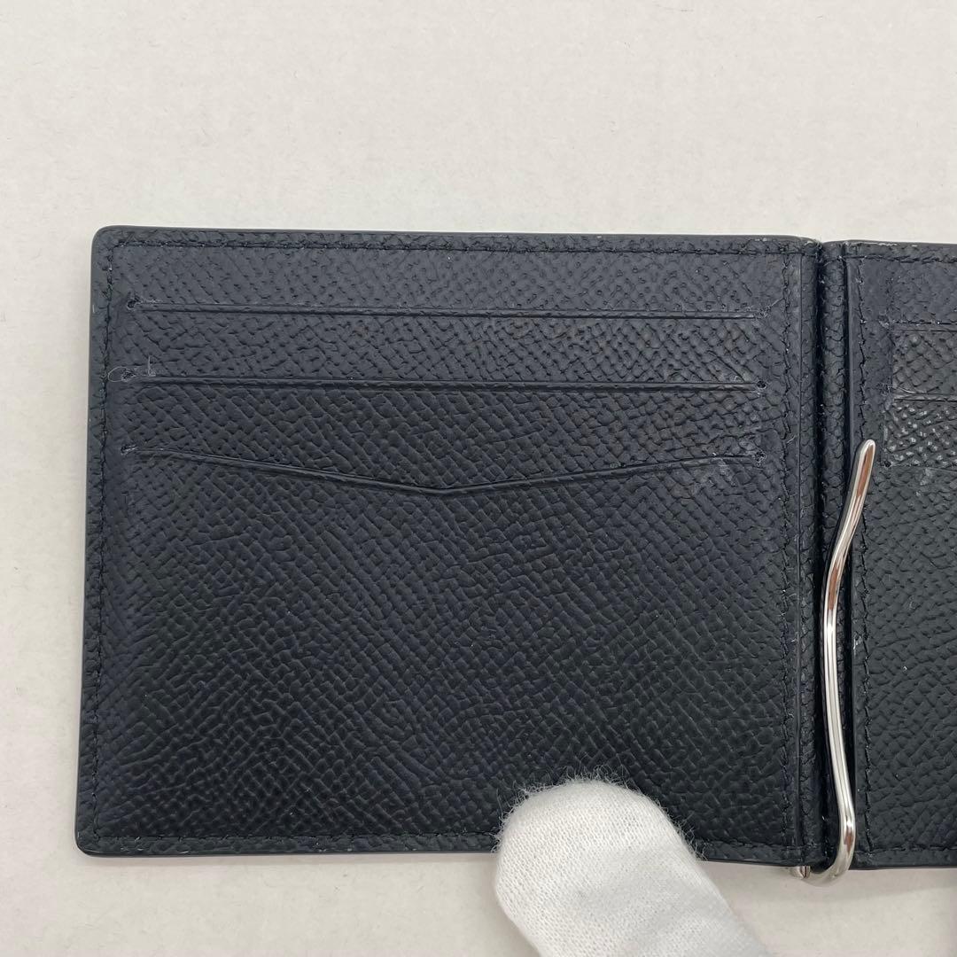 ダンヒル　DUNHILL マネークリップ　お札入れ　折り財布