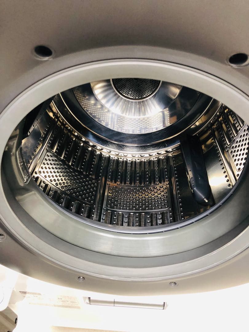 ES-W112-SLシャープ 19年製 左開きドラム式洗濯機 ハイブリッド乾燥