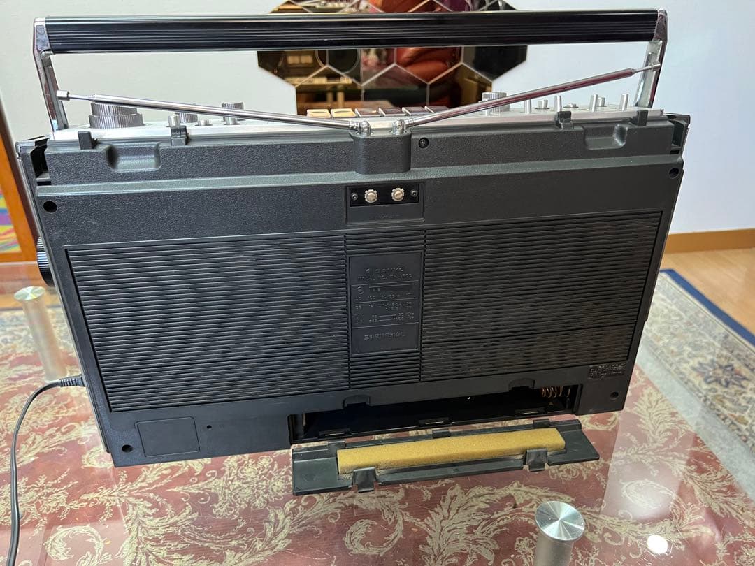 希少SanyoサンヨーMR-9600ラジカセ昭和レトロメンテナンス済み中古美品
