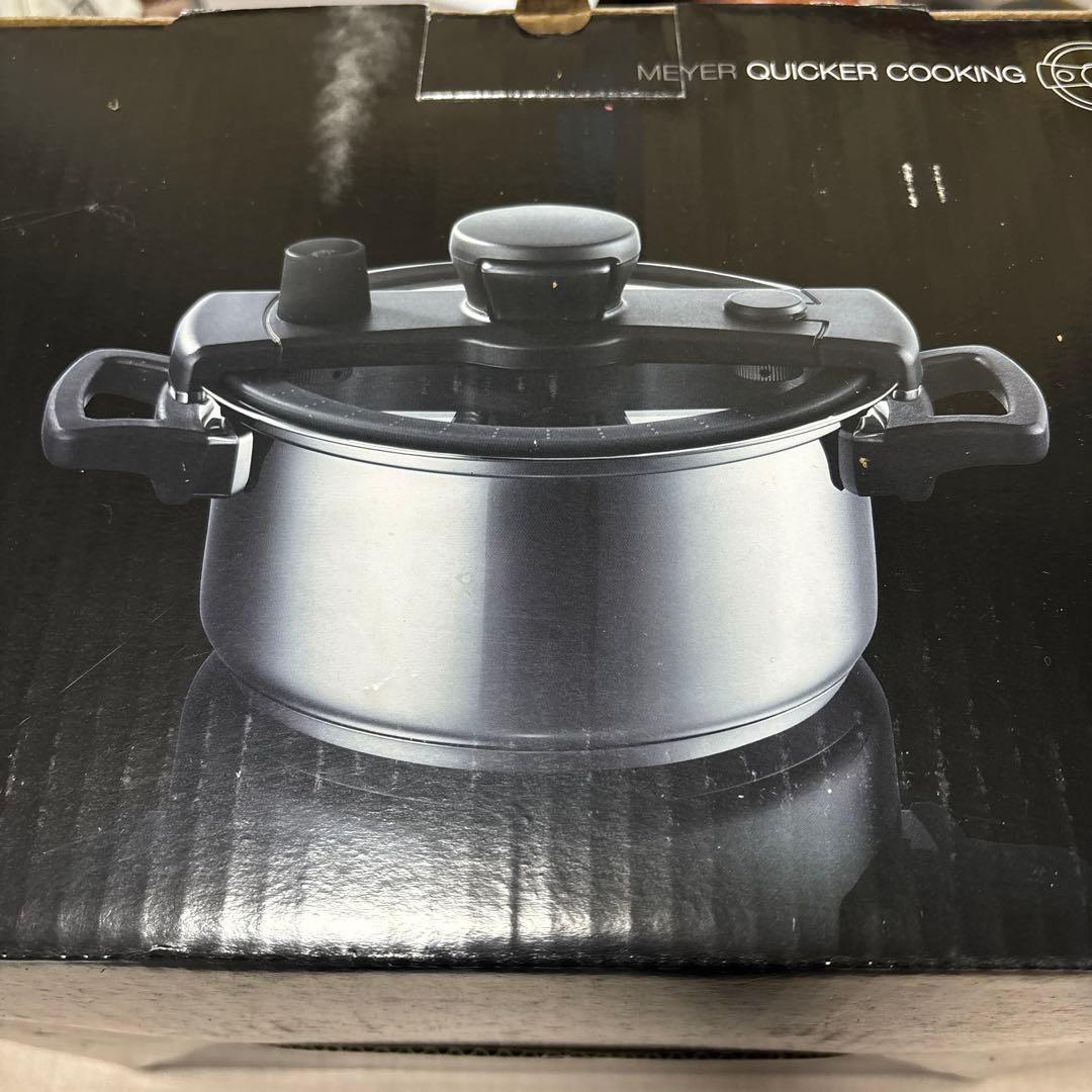 MEYER QUICKER COOKING 20cm 3.0L ブラック
