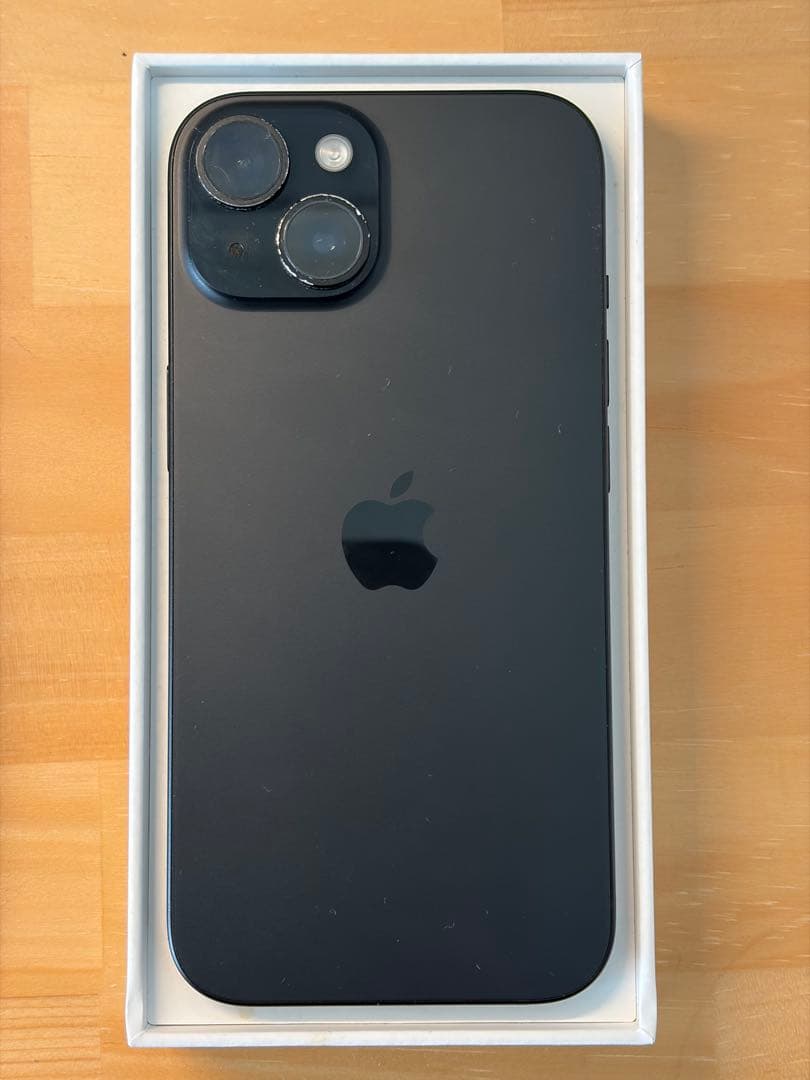 プ*n様 Apple iPhone 15 128GB ブラック 本体