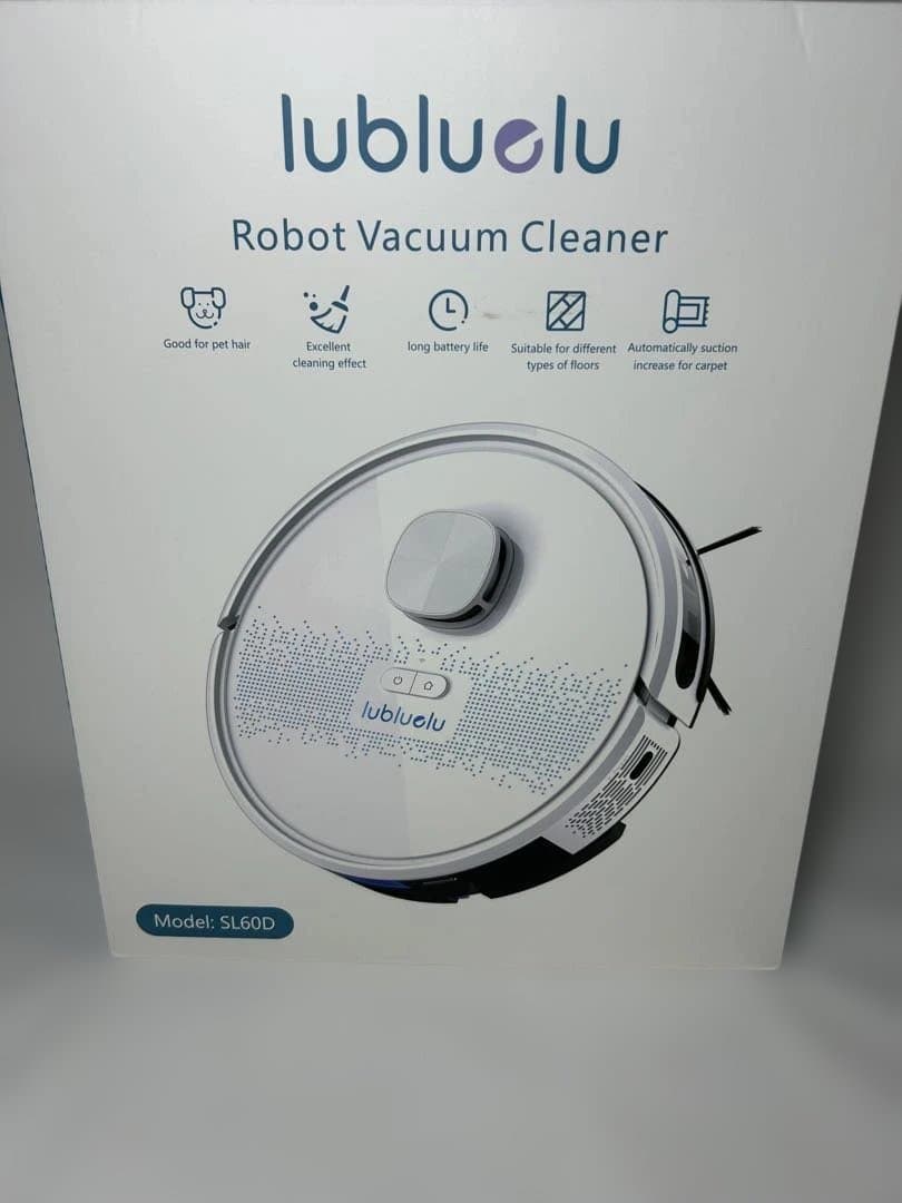 匿名配送 新品未開封 ロボット掃除機 Lubluelu SL60D 水拭き機能