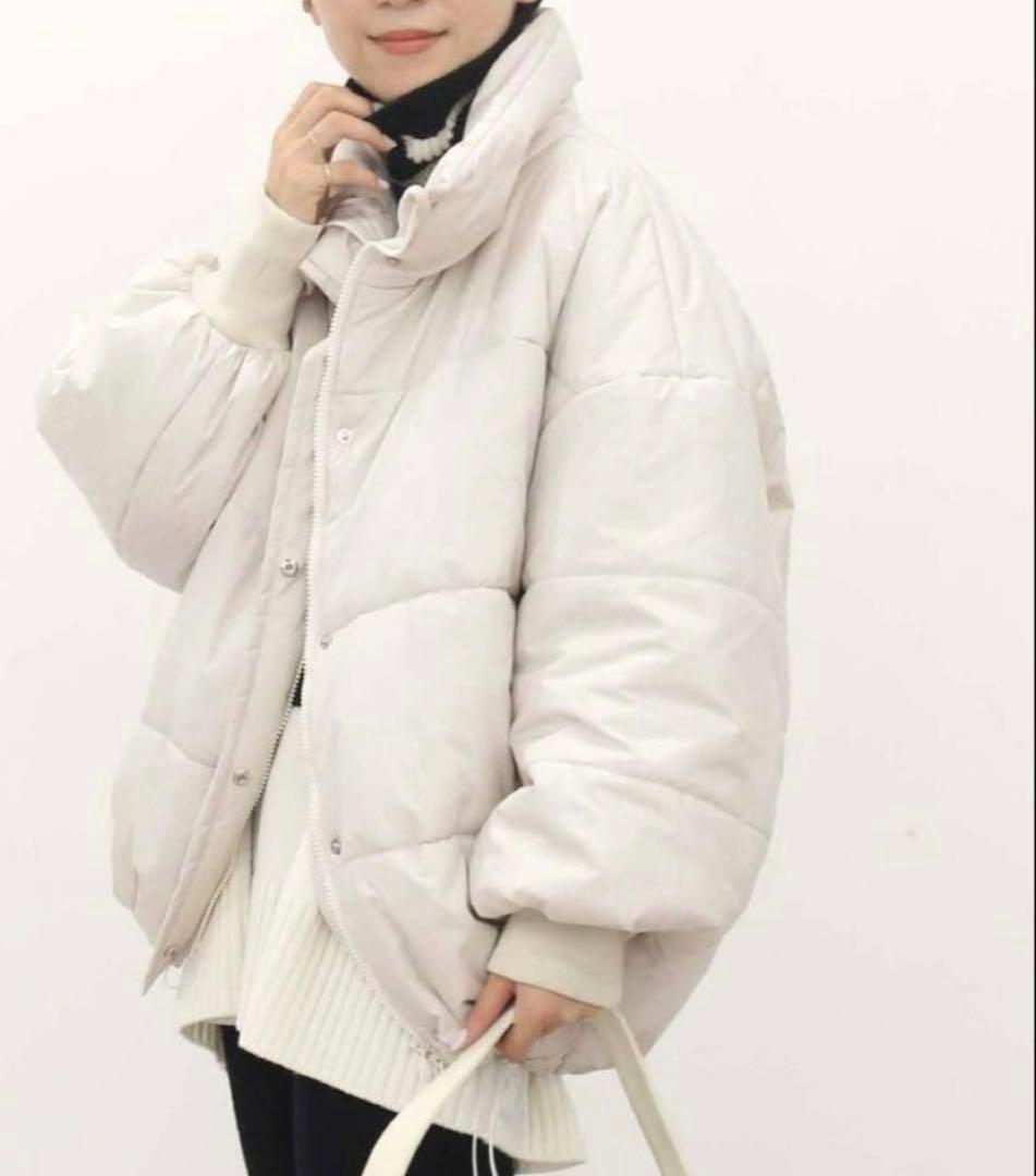 5.3万♡美品♡ドゥーズィエムクラス 中綿ジャケット　オフホワイト