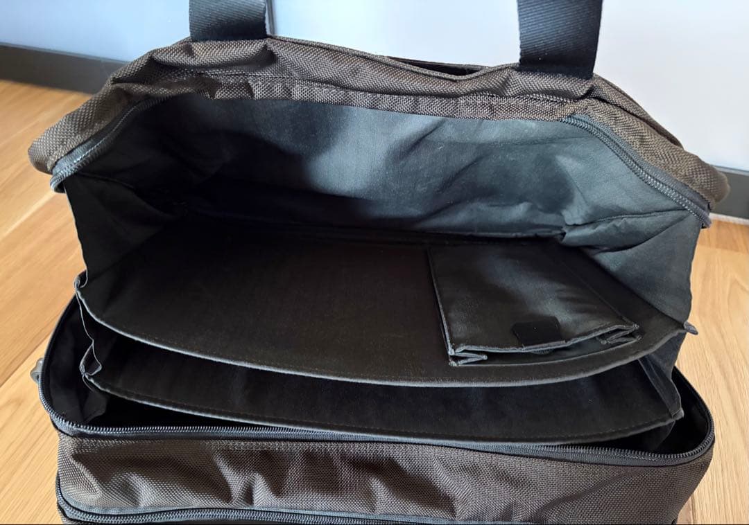 TUMI エクスパンダブルオーガナイザー ラップトップ2wayブリーフ ブラウン