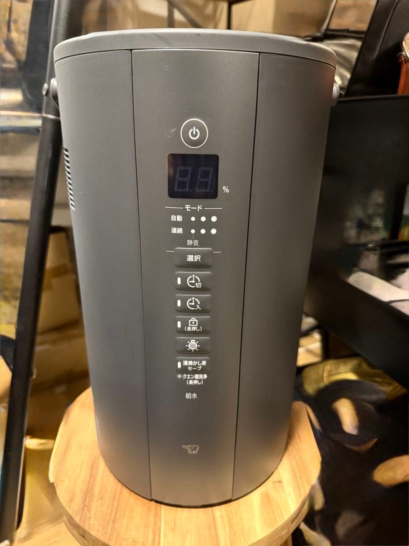 ぽ*中様 象印 スチーム加湿器 EE-TA60 ソフトブラック