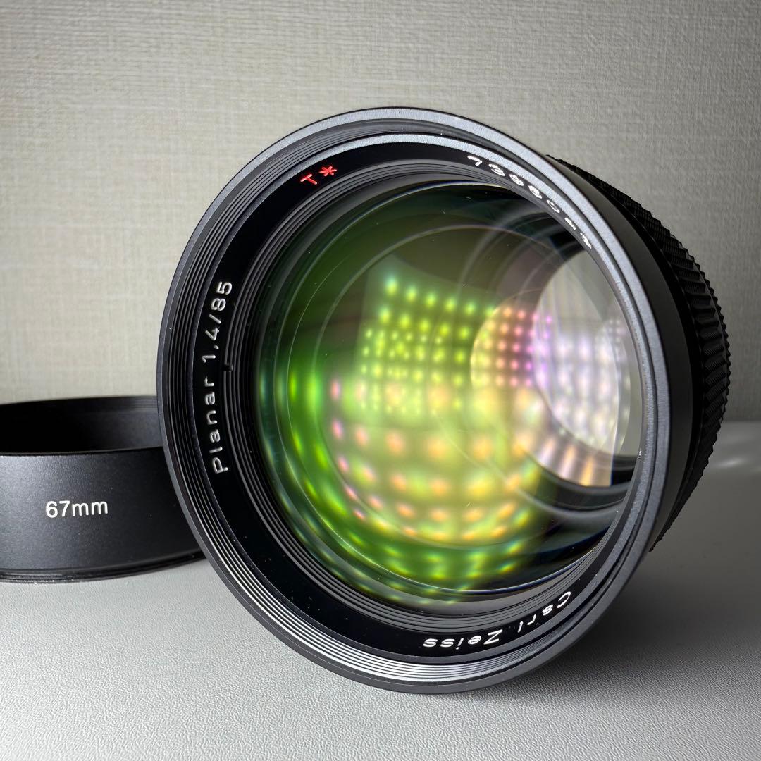 Carl Zeiss Planar F1.4/85mm 外観極美品