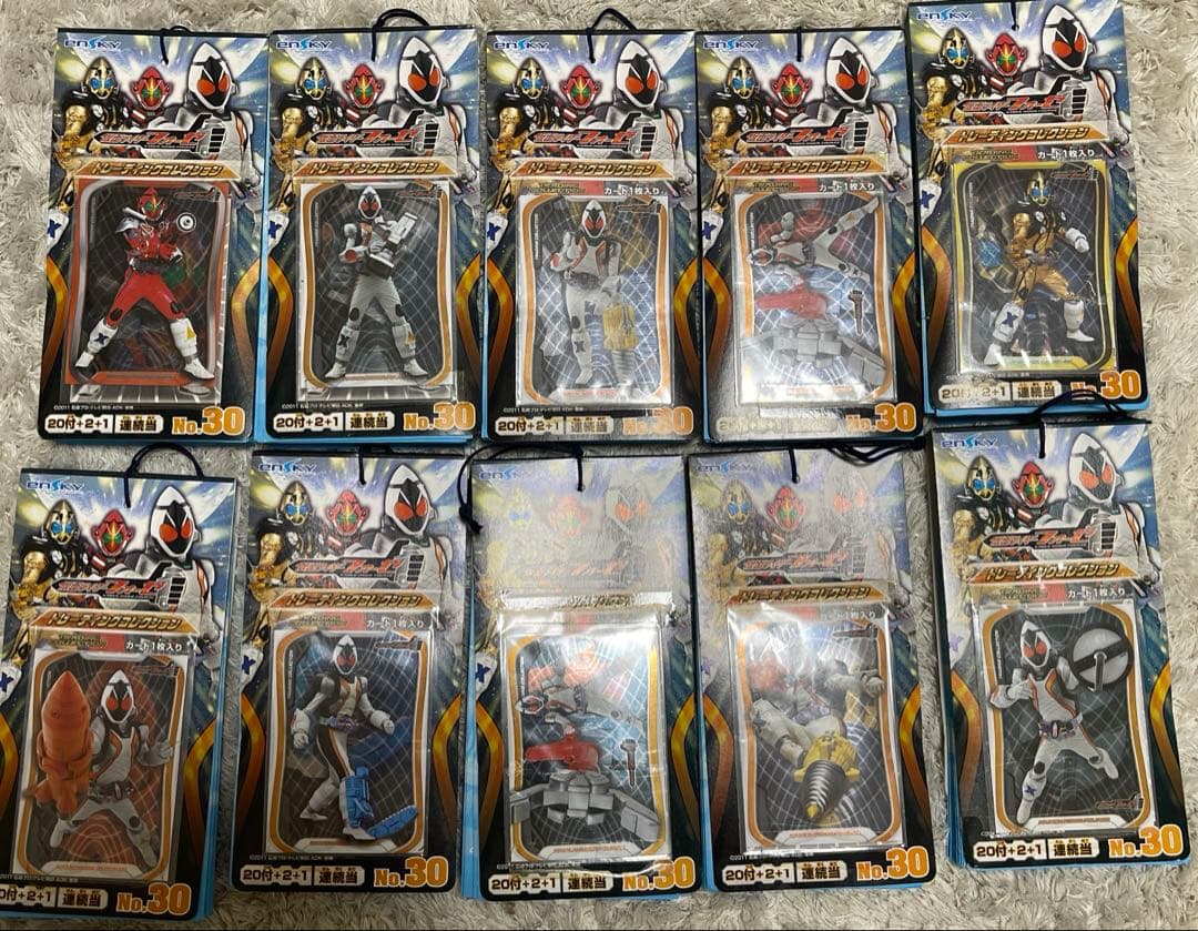 仮面ライダーフォーゼ　トレーディングコレクション　10個セット【3093