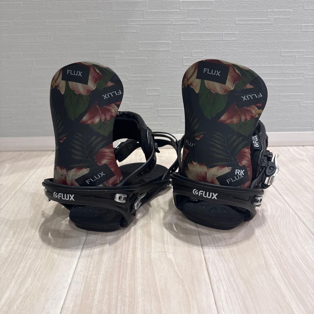 FLUX RK スノーボードビンディング ブラック　M サイズ　フラックス