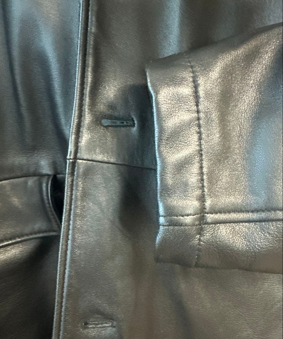 ジャケット・アウター SCHOTT LOOSE FIT LEATHER JACKET