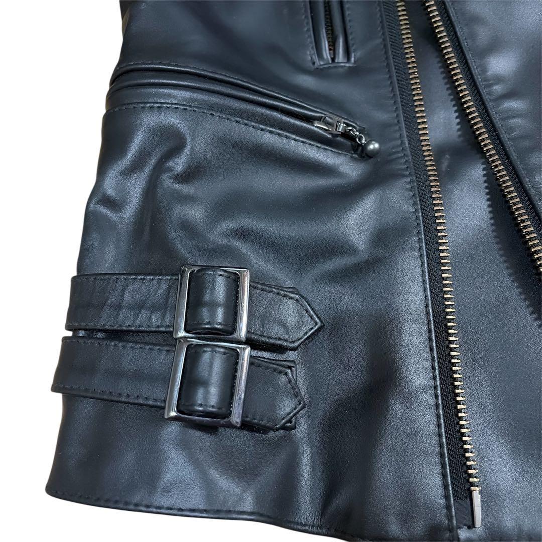 【激レア】Haruf ハルフUK ダブルライダース　　ホースレザージャケットS