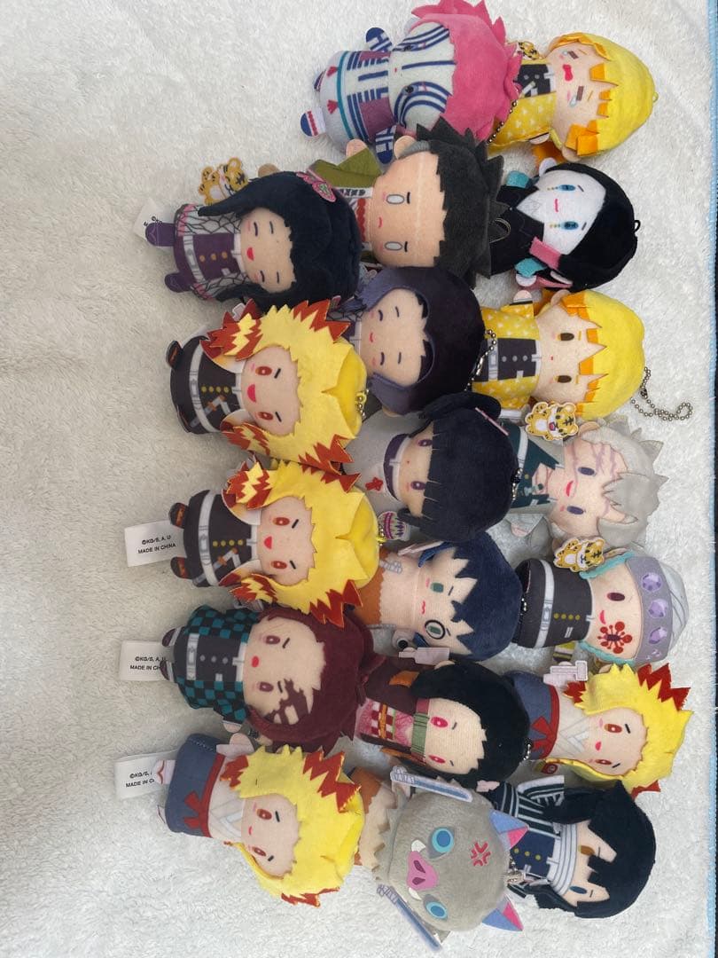 鬼滅の刃 鬼滅の刃フィンガーマスコット ぬいぐるみ・マスコット 19体セット