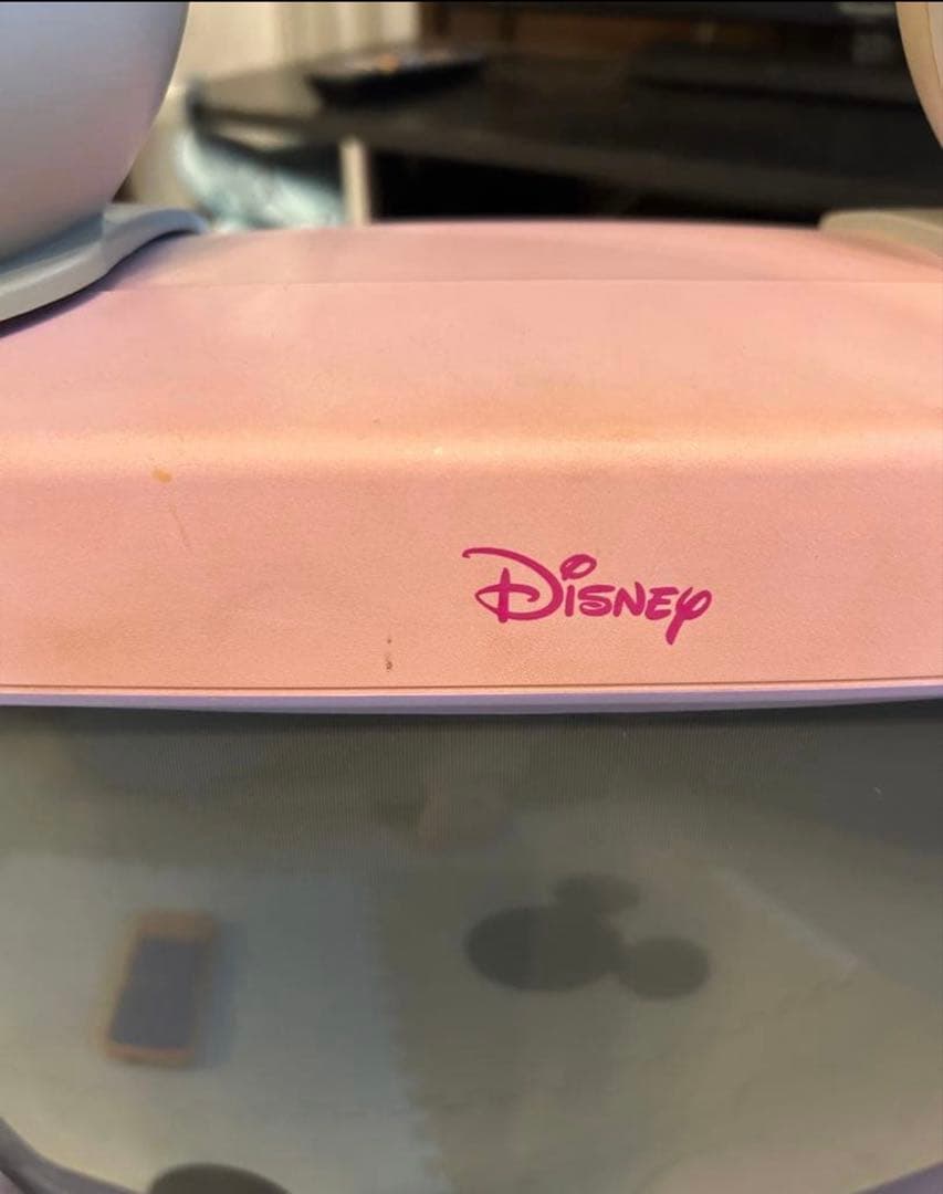 ディズニー　ミッキーマウス型　ブラウン管テレビ　プリンセスモデル