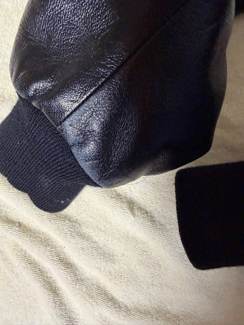 celine 19ss ラインストーン　レザージャケット　44