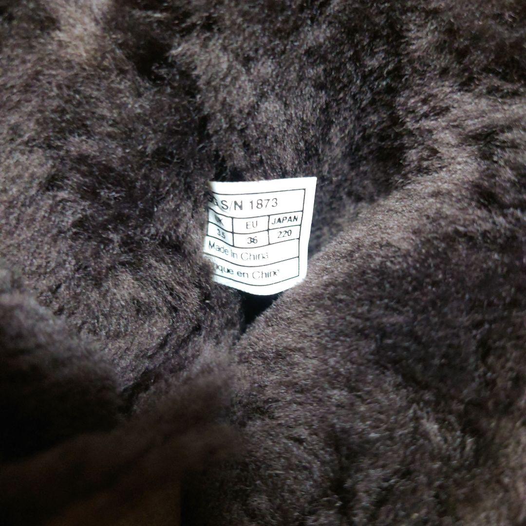 未使用 UGG チョコレート ベイリーボタン トリプレット ムートンブーツ アグ