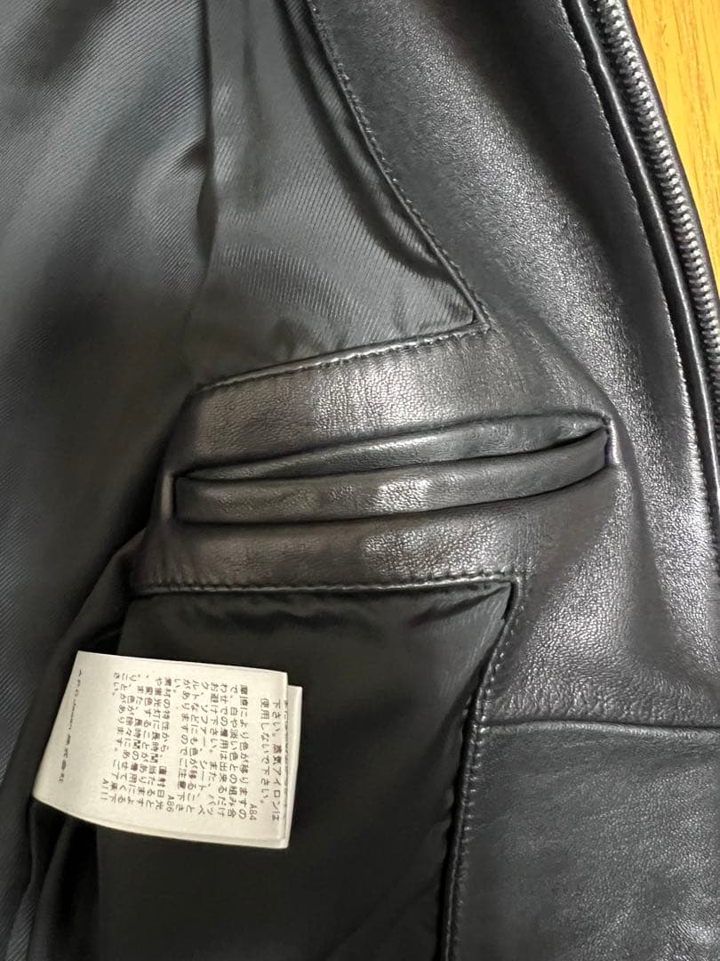 A.P.C モトブルゾン　アーペーセー　レザージャケット　XS APC 美品
