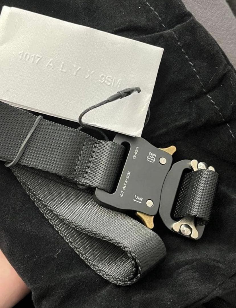 小物 1017 Alyx 9sm Rollercoaster nylon belt
