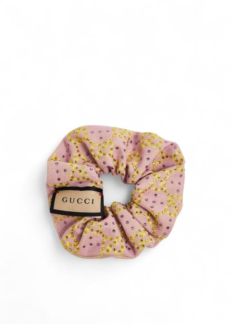 新品 GUCCI グッチ シュシュ GGキャンバス イタリア製 外箱 保存袋付き