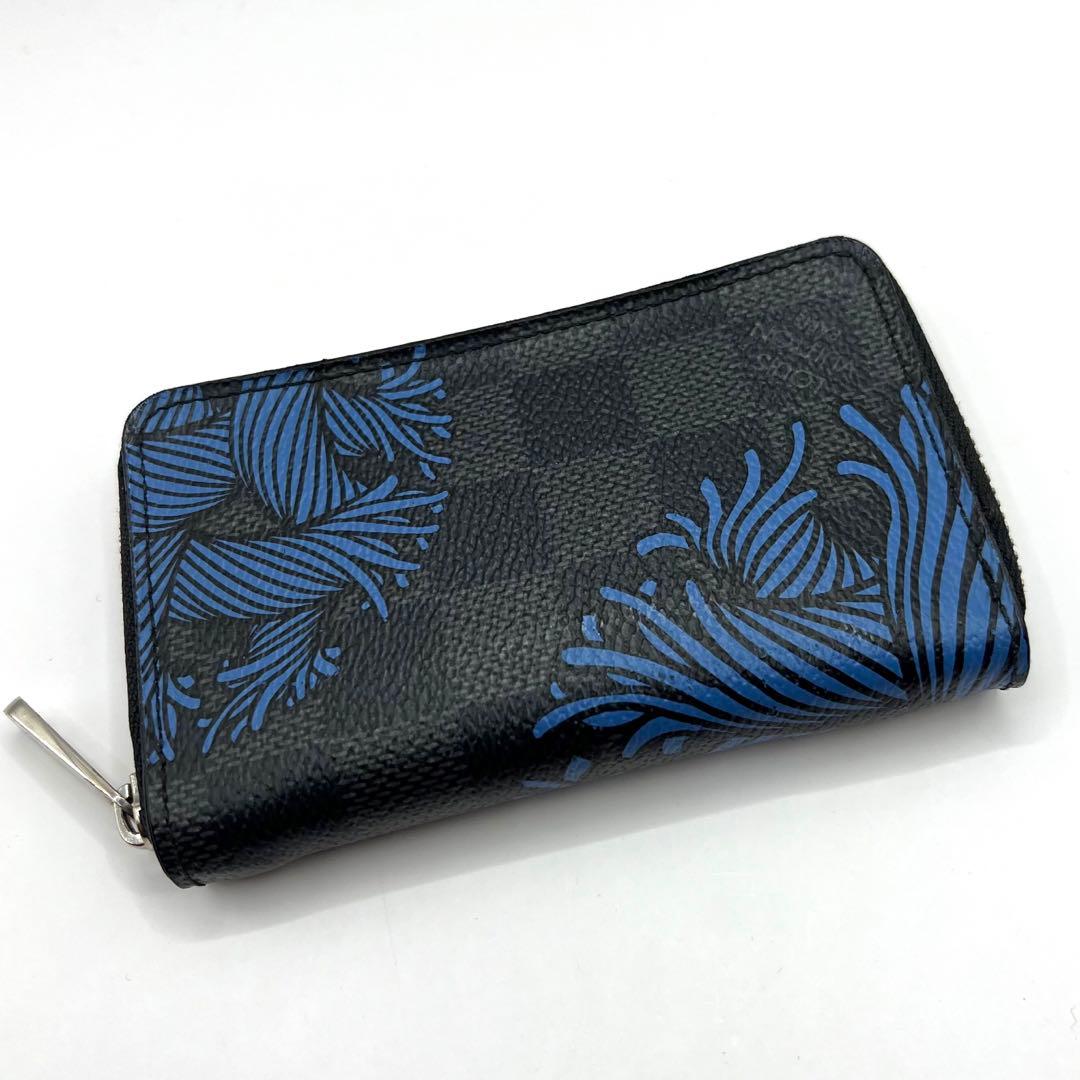 【極美品】ヴィトン パース ダミエ グラフィット クリストファー ネメス