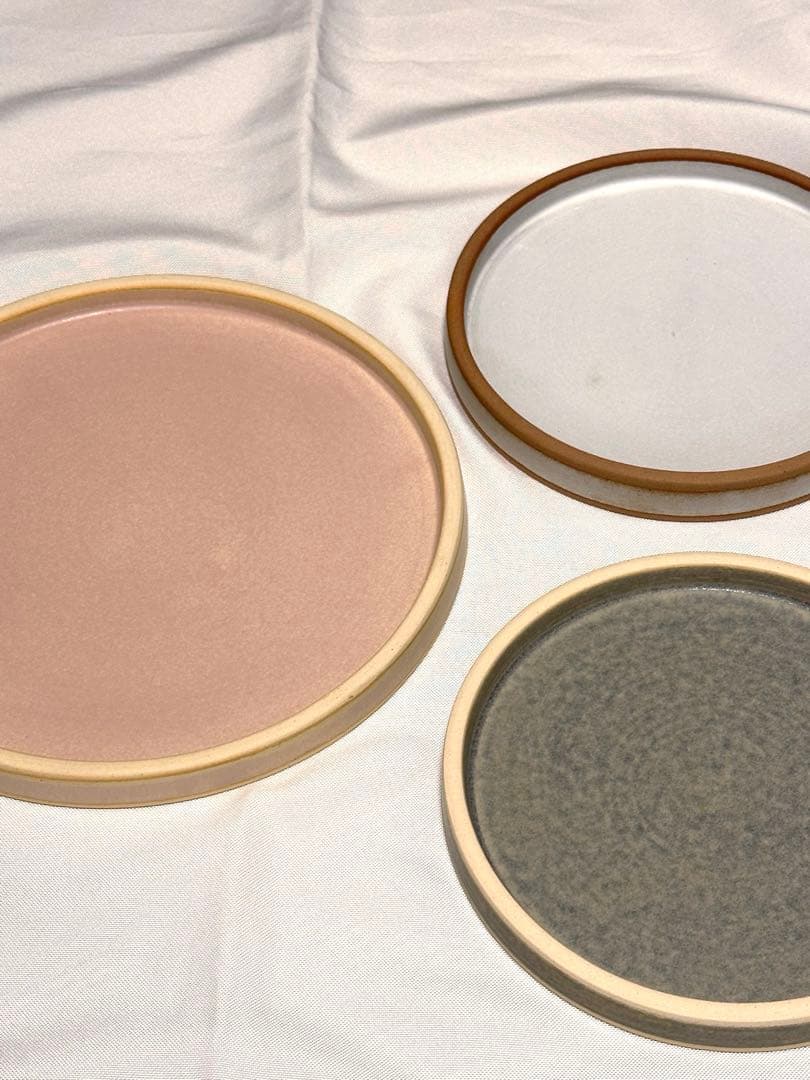 新品narumiyashiro プレート　皿　3点　陶器　八代 成実