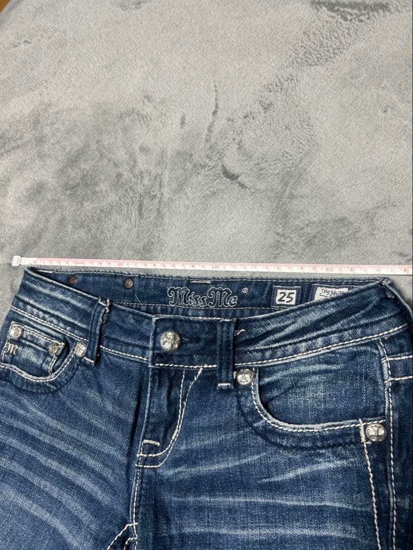 missme平成ギャル　マクブリング　y2k ローライズ フレアデニム