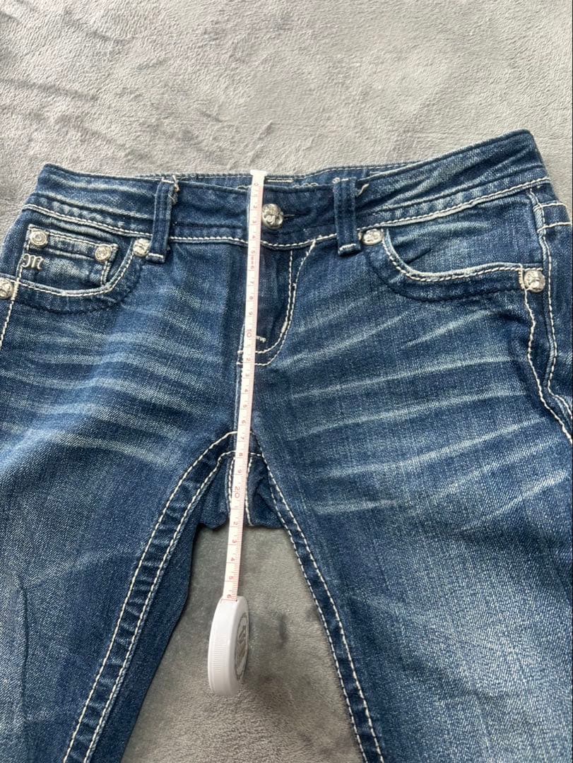 missme平成ギャル　マクブリング　y2k ローライズ フレアデニム