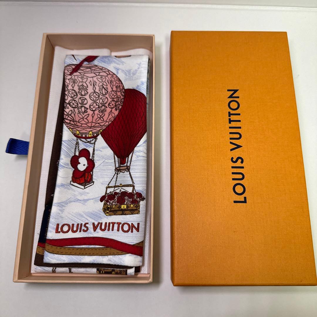 【新品未使用】LOUIS VUITTON スカーフ　M77680 気球玉デザイン