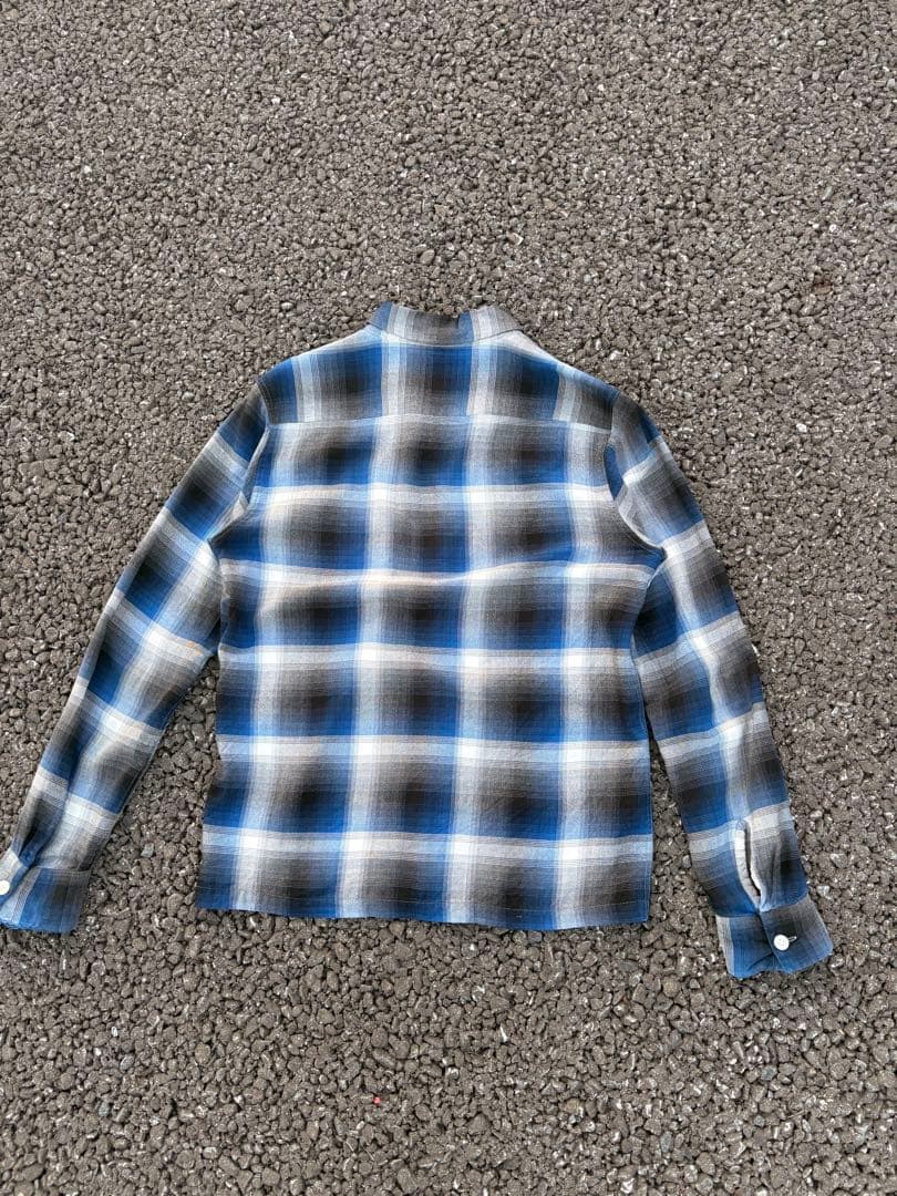 WACKO MARIA オンブレシャツ　長袖