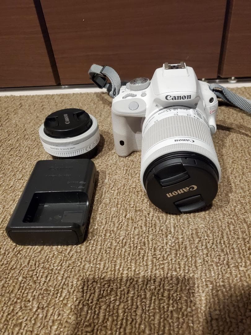 【CANON】キヤノン EOS kiss X7 ホワイト レンズキット