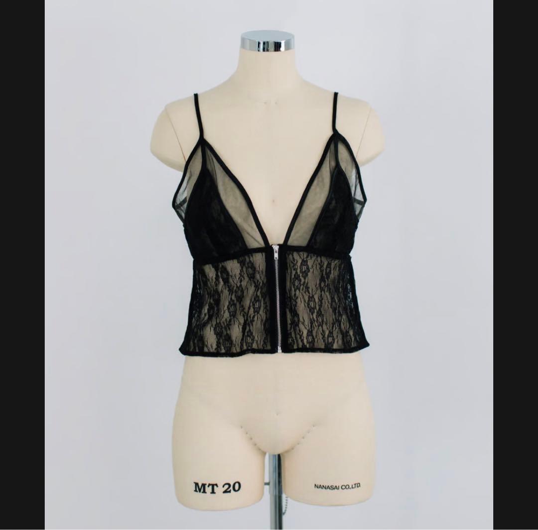 もと※プロフ必読 様★専用　WCJレースキャミソール(ブラック)