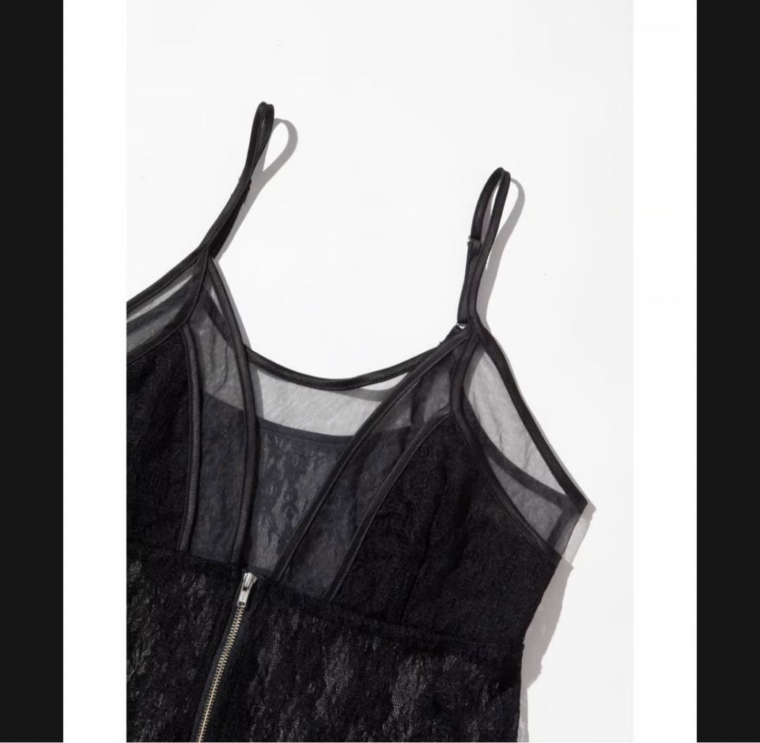 もと※プロフ必読 様★専用　WCJレースキャミソール(ブラック)