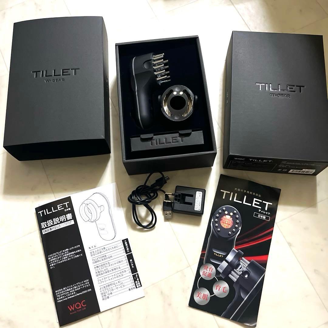 TILLET ティレット　美顔器　EMS イオン導入　エレクトロポレーション