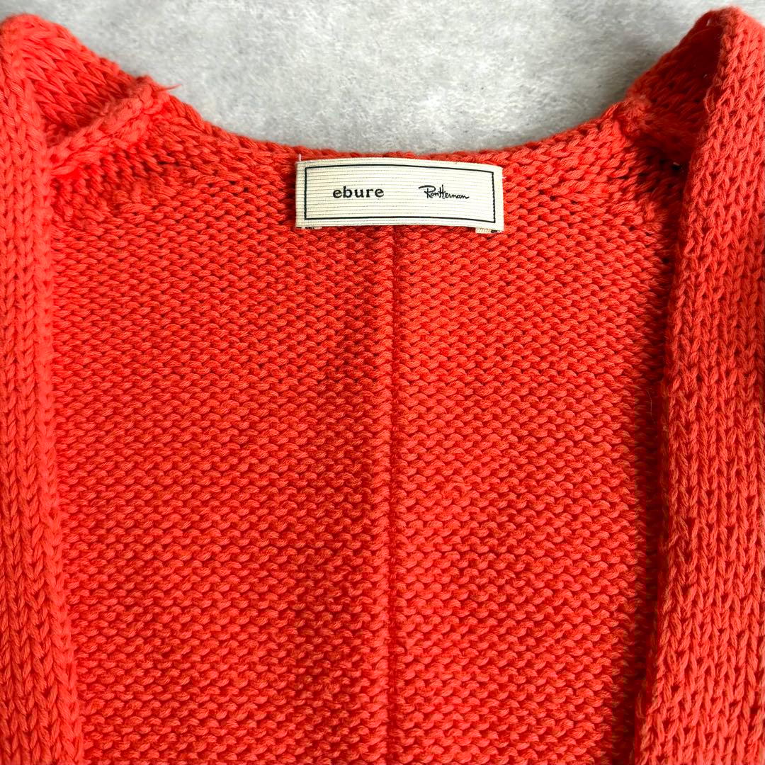 美品 エブール ロンハーマン別注 カシミヤレイヤードニット 深Vネック 2024