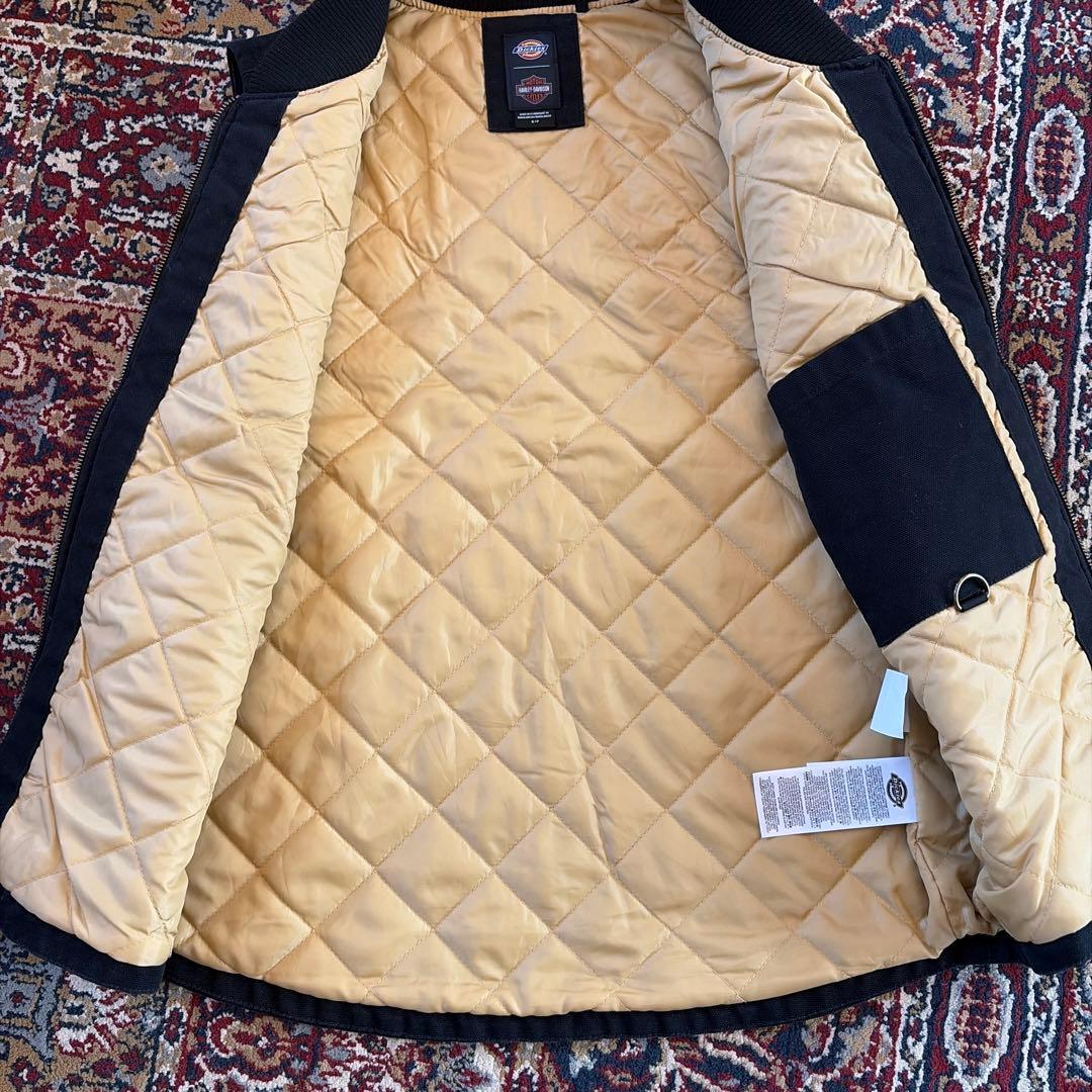 Dickies Harley-Davidson ベスト 黒　サイズS