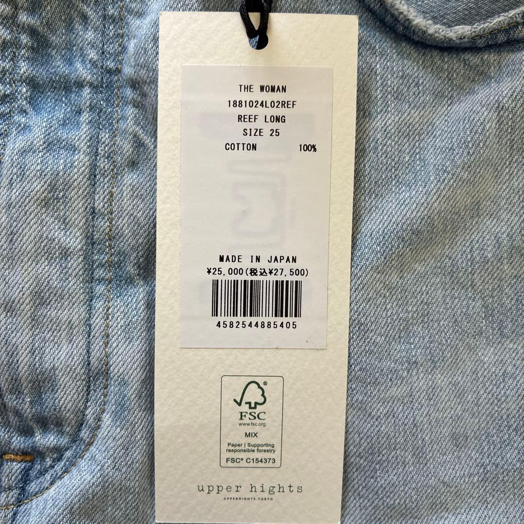 タグ有りupper heights THE WOMAN REEF LONG 25