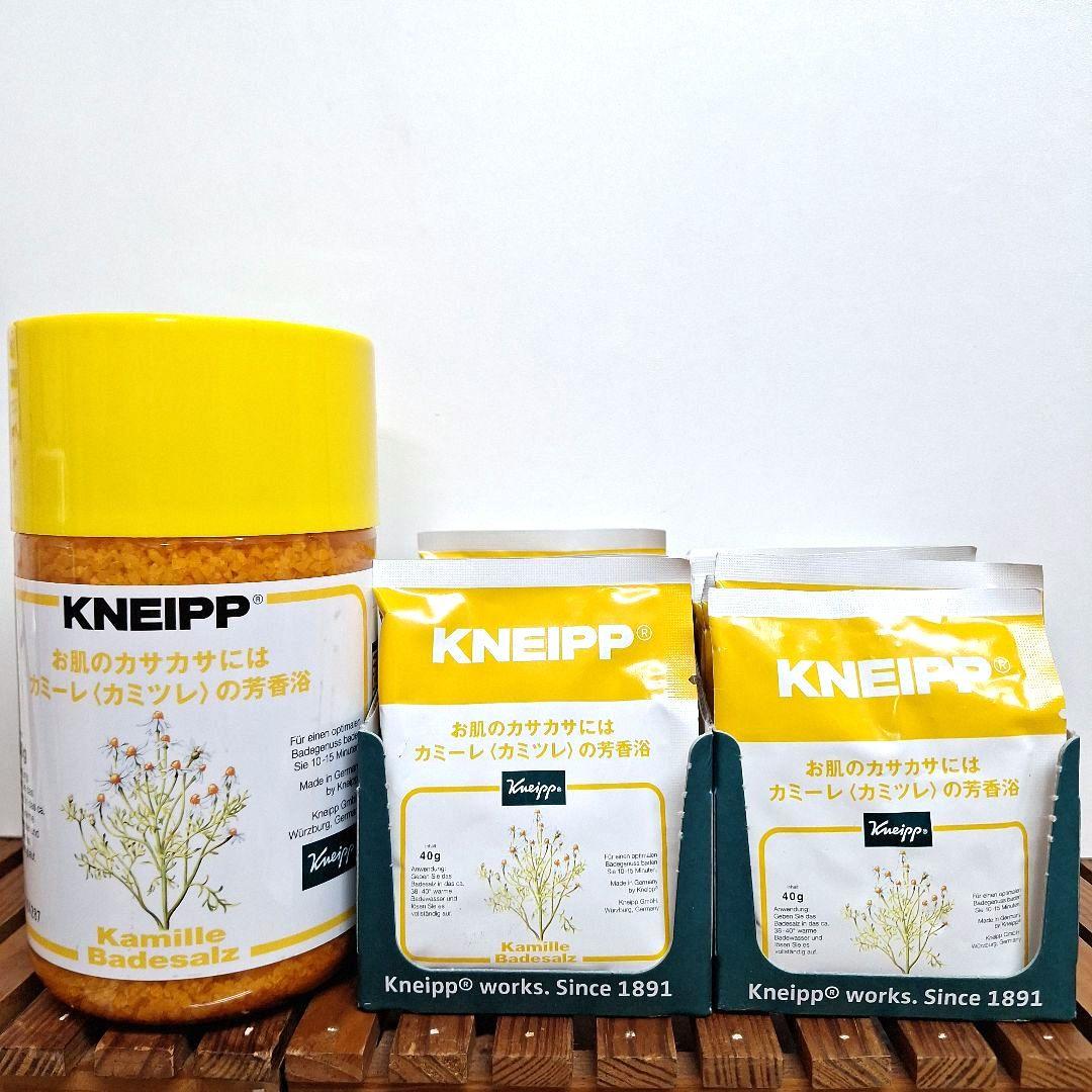 クナイプ　バスソルト　カミーレ(カミツレの香り)