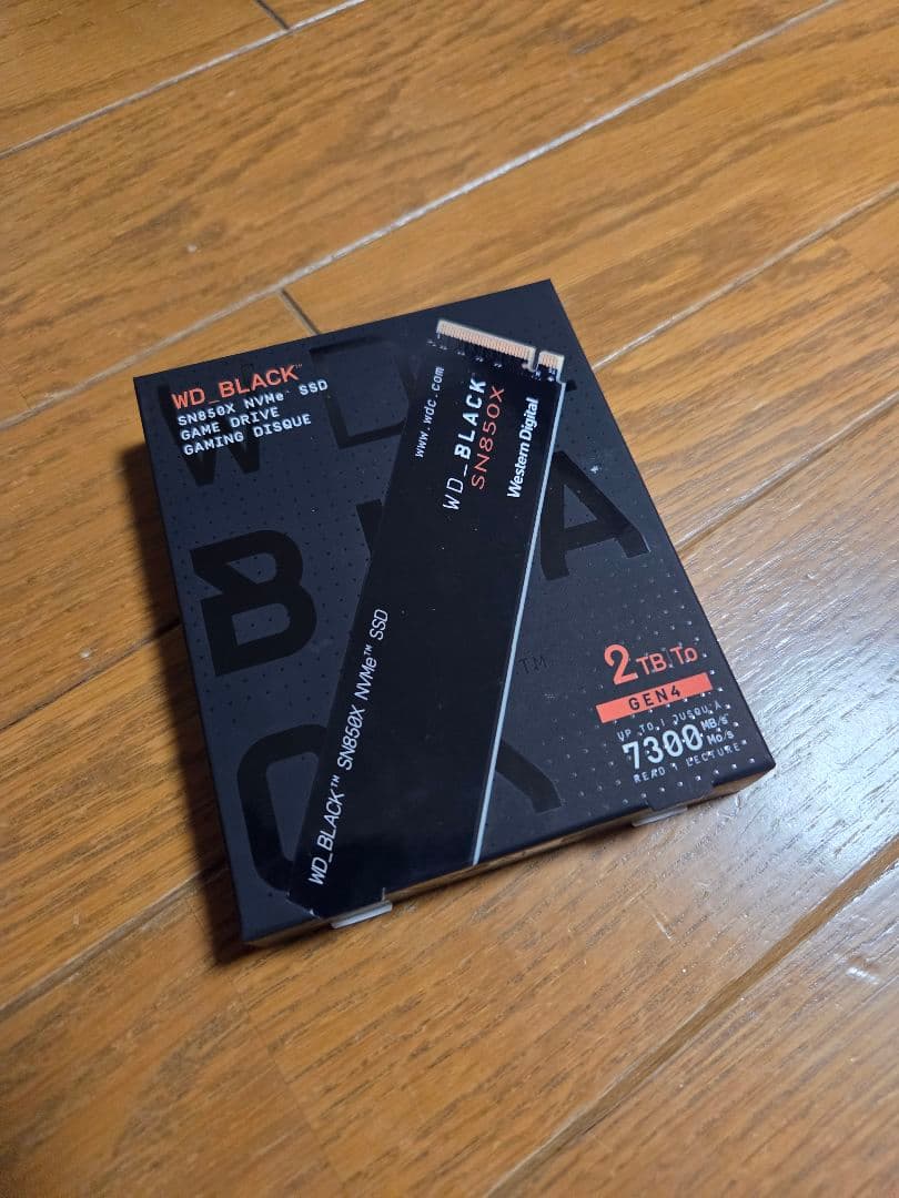 【新品】WD_BLACK SN850X 2TB NVMe SSD