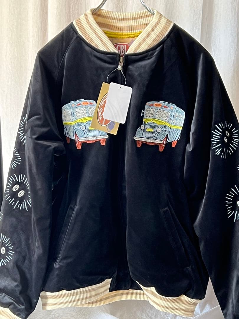 新品 ジブリ GBL となりのトトロ ネコバススカジャン Lサイズ