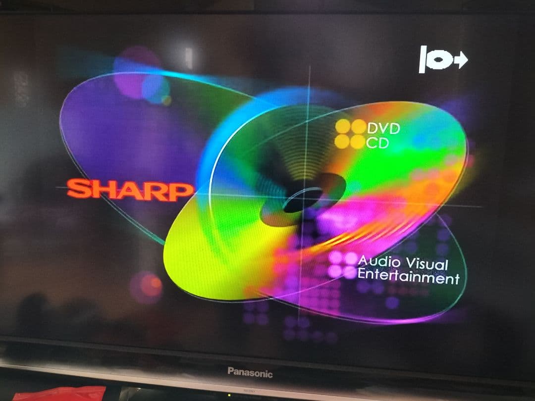 SHARP１ビット⊿Σ コンポ CD/DVD/MD再生 リモコン付き