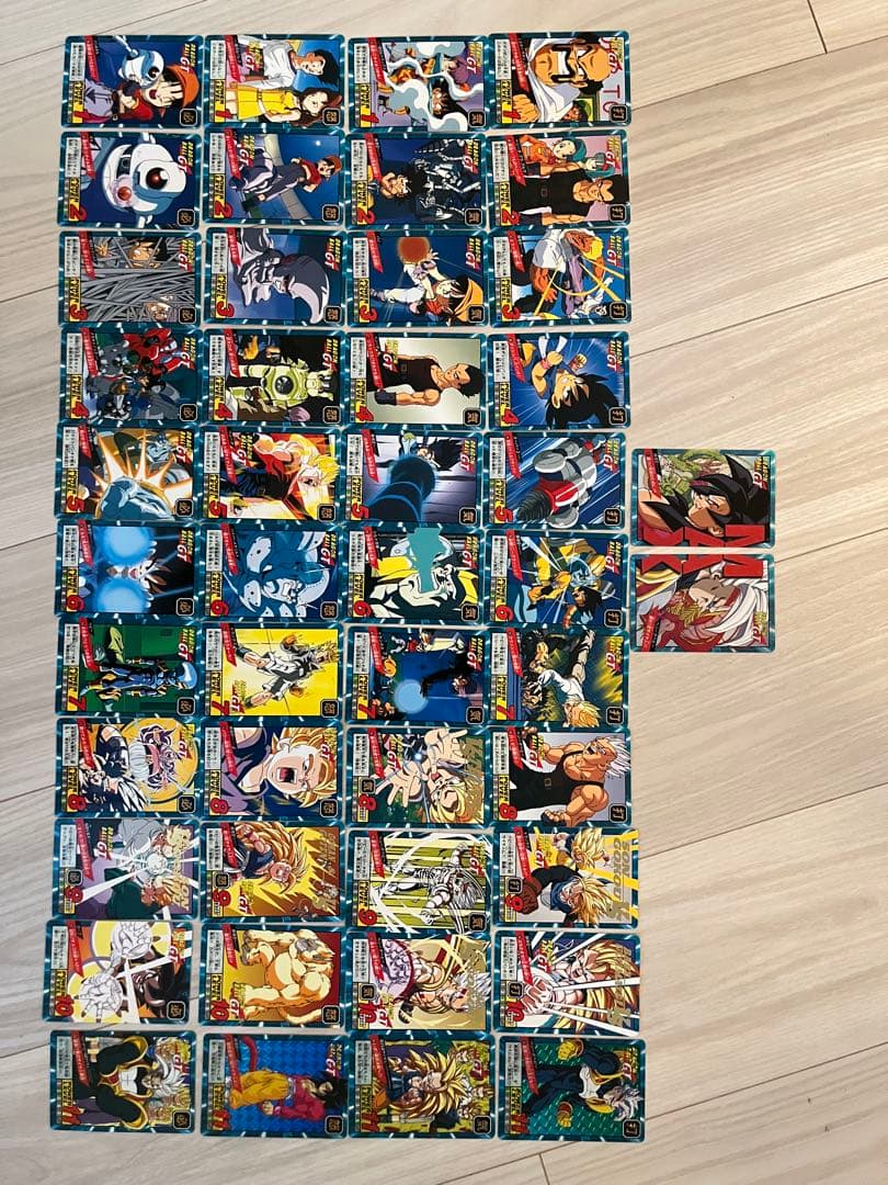 1996年当時物 ドラゴンボールGT カードダス 計46枚