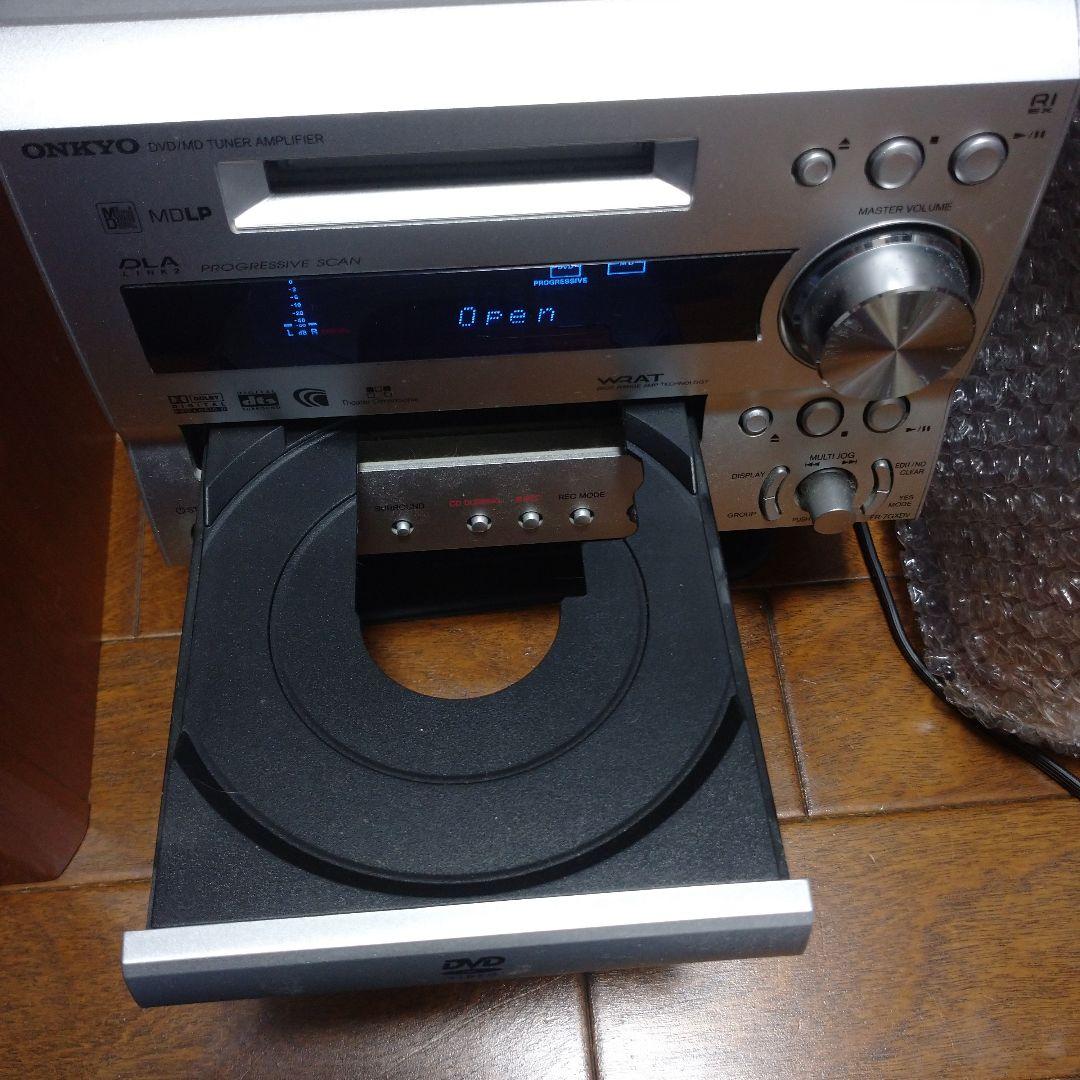 【ジャンク】ONKYO DVD/MDチューナーアンプセット